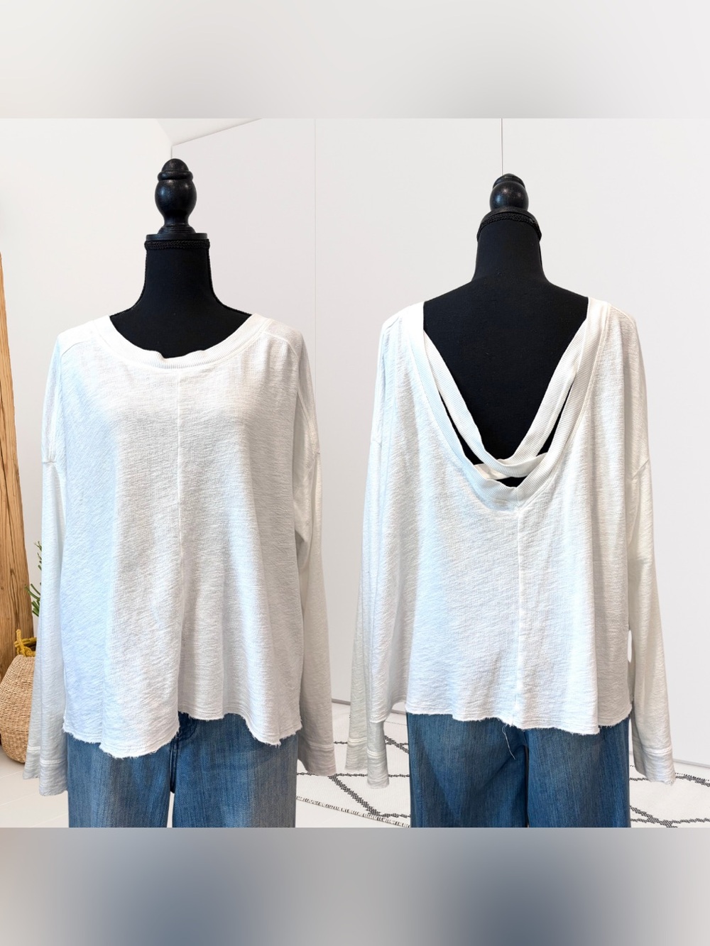 Anthropologie Daily Practice Dreamer Cross-back Sweatshirt
